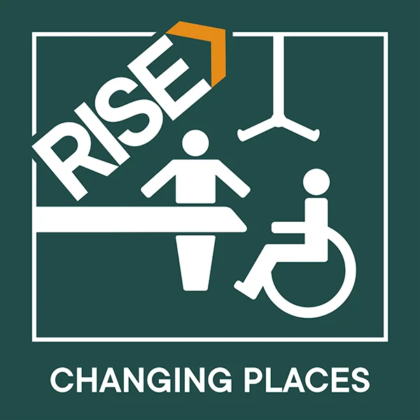 Changing Places sign at The Alnwick Garden