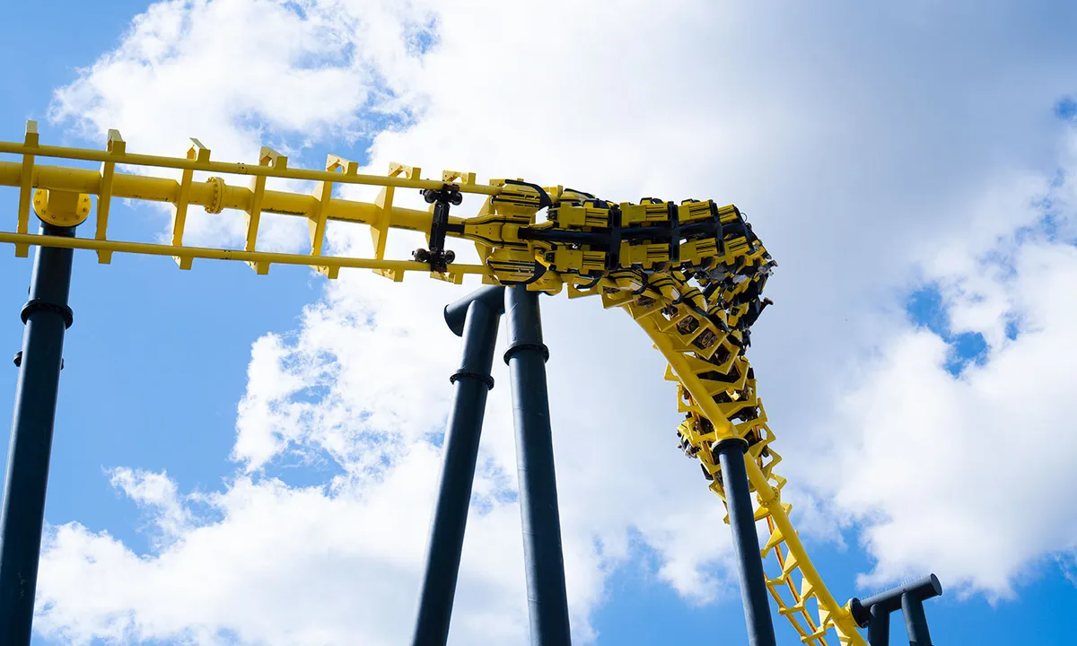 The Odyssey roller coaster at Fantasy Island