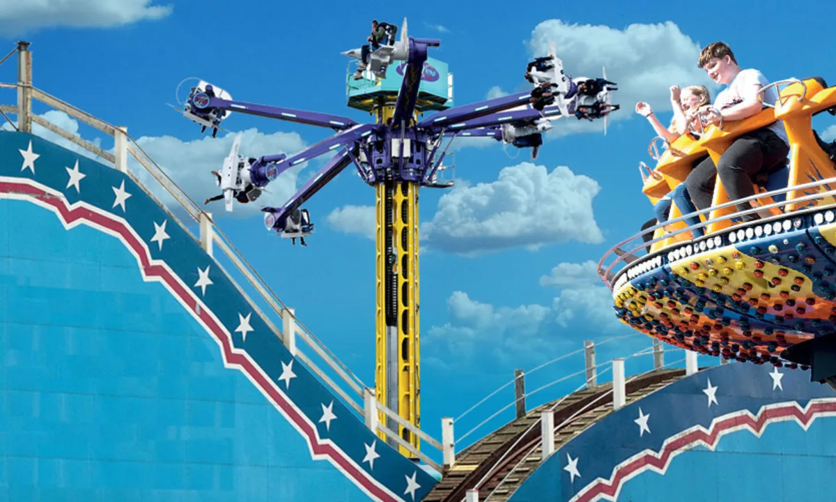 Great Yarmouth Pleasure Beach rides