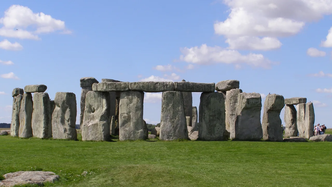 Stonehenge stone circle on Salisbury Plain
