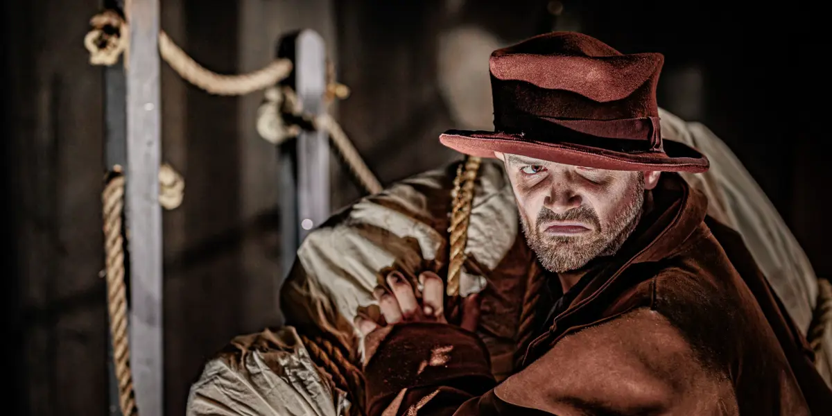 A theatrical scene at The York Dungeon